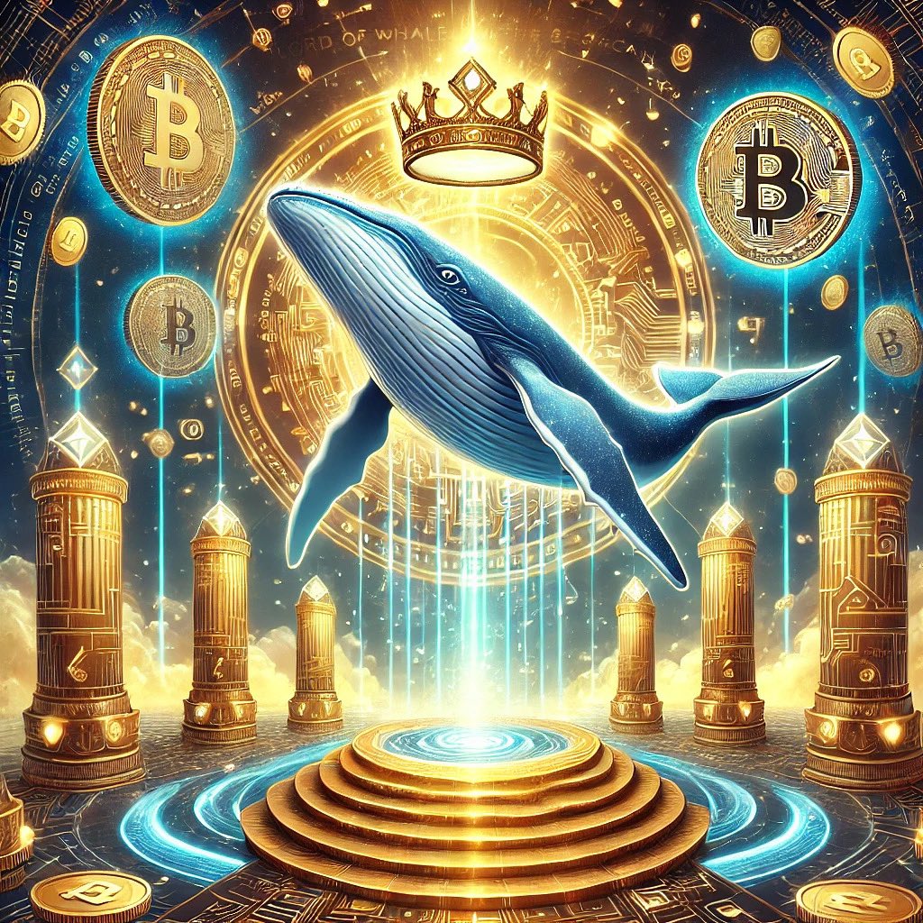 The crown didn’t fall by chance.
It descended with purpose —

 To anoint the true sovereign of crypto. 🐳

The Coronation of Power: ✨

✅ Pillars of trust forged by the community
✅ Golden steps built on transparency
✅ Bitcoin and Ethereum bearing witness
✅ The Whale rises not