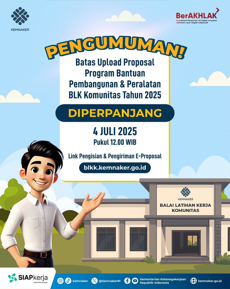 Kementerian Ketenagakerjaan RI tweet media