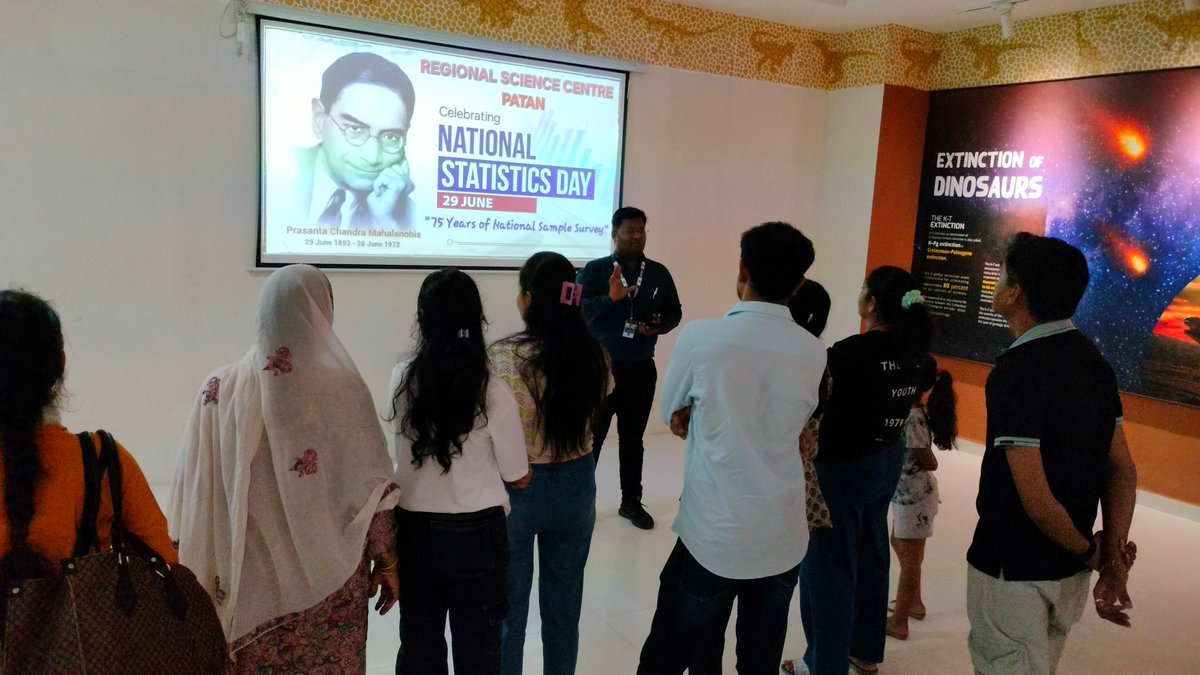 Regional Science Centre (RSC) Patan (@rscpatan) on Twitter photo <a href="/RscPatan/">Regional Science Centre (RSC) Patan</a> has organized National Statistics Day, empowering participants with insights into data-driven decision-making, modern statistical tools and their vital role in sustainable development. <a href="/narottamsahoo/">Narottam Sahoo</a> <a href="/RscPatan/">Regional Science Centre (RSC) Patan</a> has organized National Statistics Day, empowering participants with insights into data-driven decision-making, modern statistical tools and their vital role in sustainable development. <a href="/narottamsahoo/">Narottam Sahoo</a>
