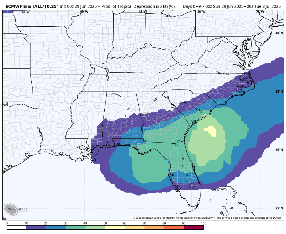 TROPICS: Towards the end of this week into next weekend, an area of low ...