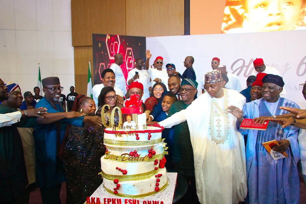 GovWike's tweet image. Yesterday in Abuja,  I attended the 60th Birthday Ceremony of the PDP National Secretary,  Senator Samuel Nnaemeka Anyanwu, and presentation of a book titled; Sam Daddy In My Eyes.

Senator Samuel Anyanwu (Sam Daddy) is a reliable and consistent friend,  brother and political…