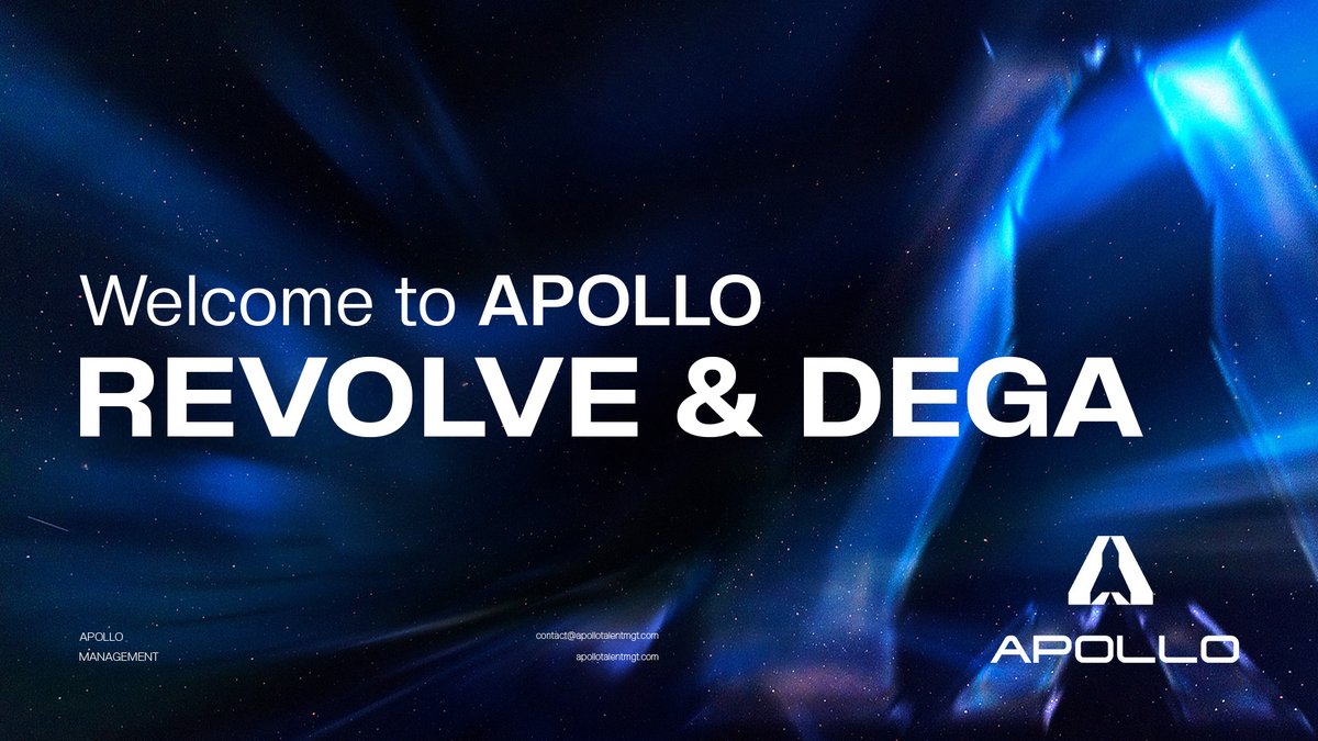 Apollo Talent Management is excited to welcome Revolve and Dega to our management team!

With their arrival, we're officially expanding into Rocket League, building on our success across other titles.

Exciting times ahead, welcome aboard and best of luck on this new journey!
