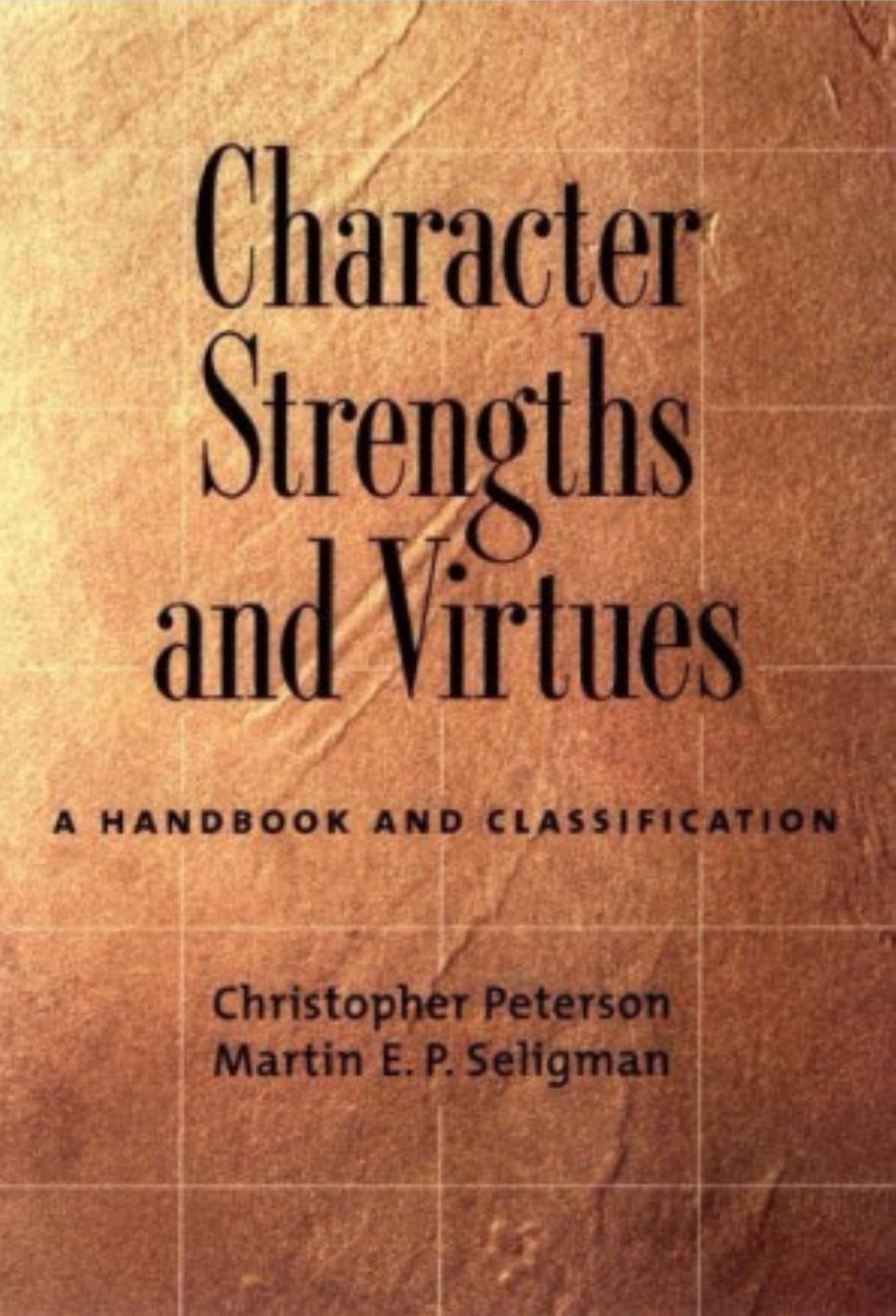 aku punyaa kak ebook character strengths and virtues, kalo masih need wa saja