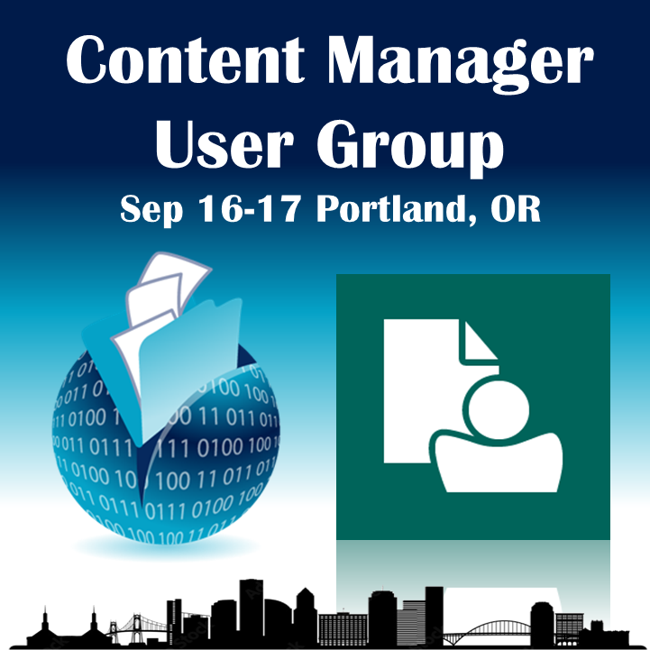 Register for our #ContentManager User Group, Sept 16th - 17th, 2025 in Portland, Oregon! 
🤓 insightful sessions, 🧑‍🎨 hands-on demos,🗣️open forum on #RecordsManagement, and 🎊 guest speakers!
🪑 Space is limited, register early! info-first.com/news/upcoming-…