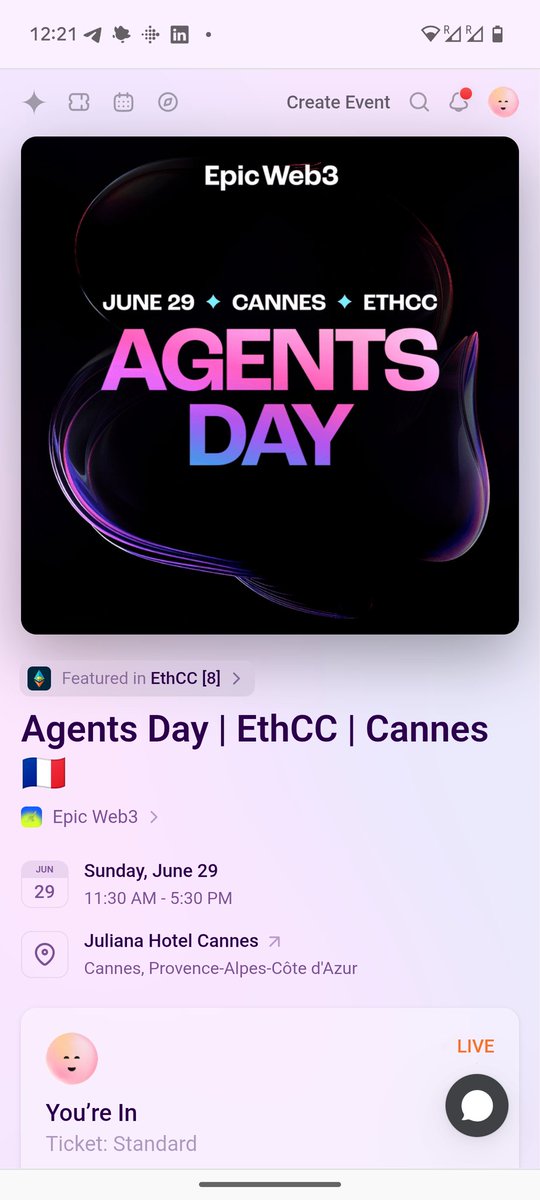 EigenPhi's tweet image. Hoping between these 2 events today. Split by the great talks of both. Ping me if you're in Cannes and want to talk! π¦