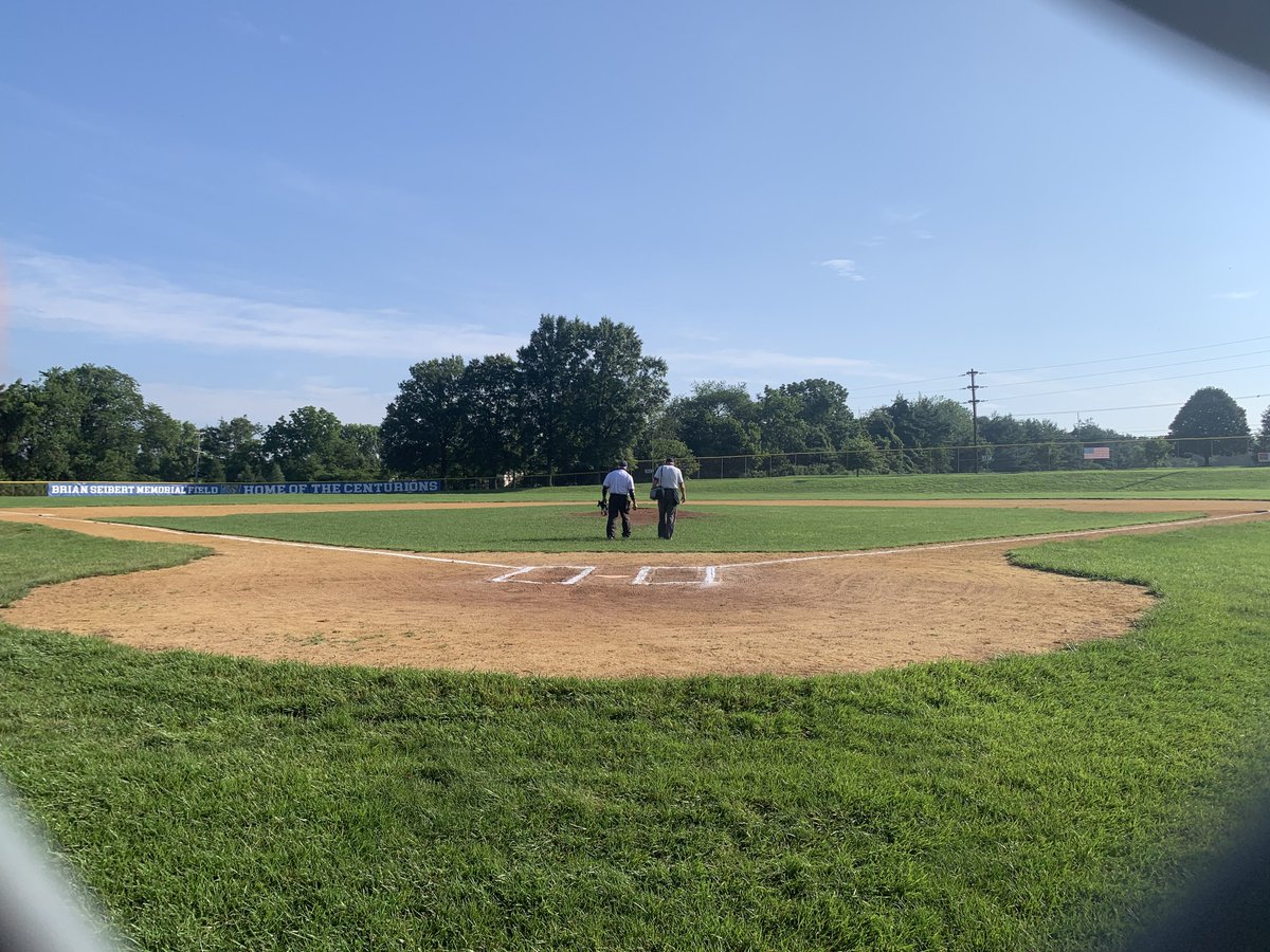 Field lookin good today. Looking for Centurions #longblueline #centurionsonthemarch
