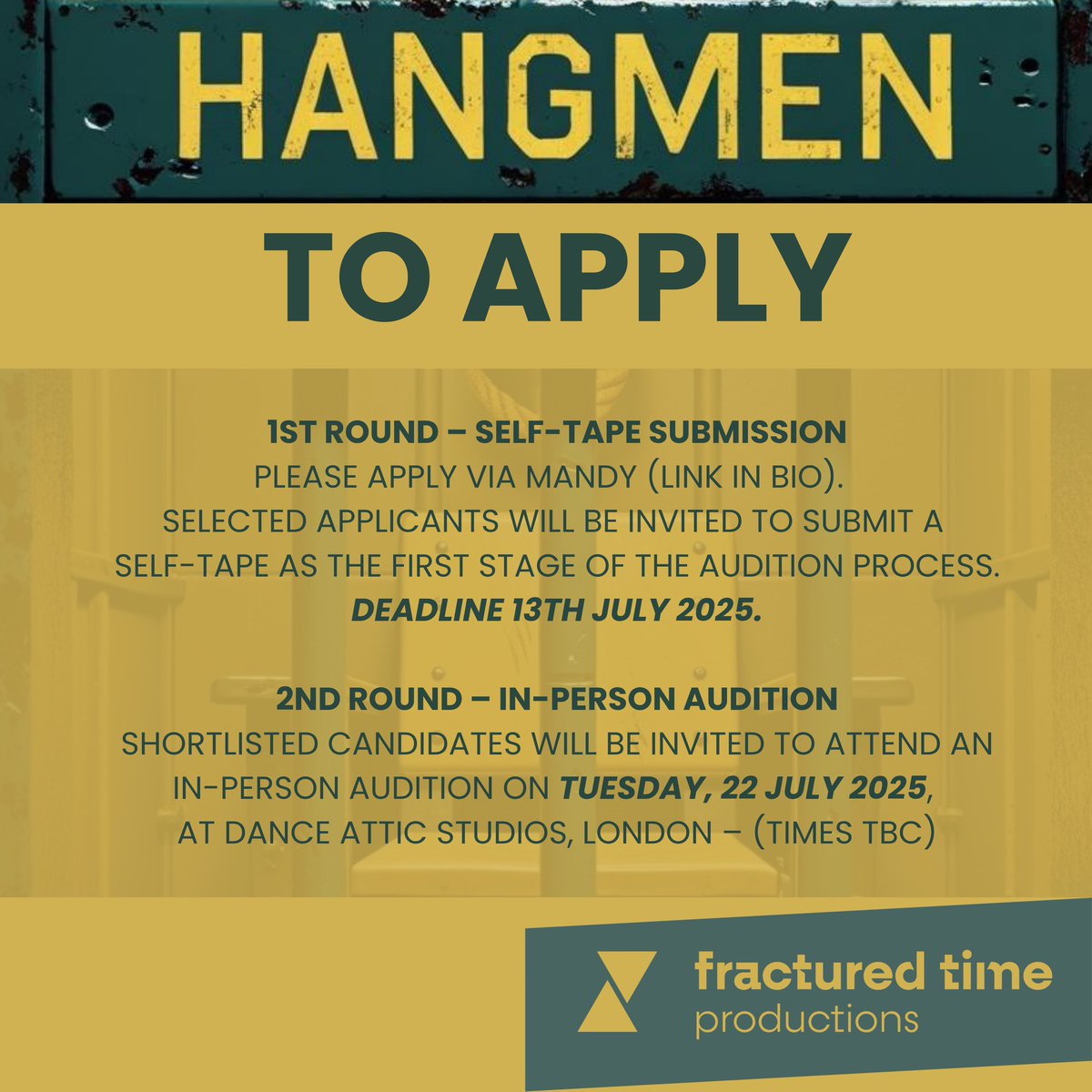 TimeFractured's tweet photo. #castingcall https://t.co/HYrOjIojnF