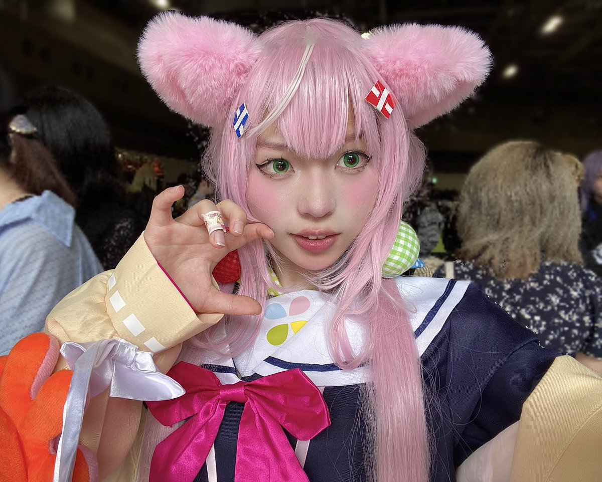 __um22v's tweet photo. にじそうさくありがとうございましたっ🐏
ヤリちゃんでしたっ！
かわいいってたくさん言ってもらえて嬉しかったですっ^ ^かっこいいもだけどね！

#にじそうさく１０ https://t.co/EFGDSO9n86