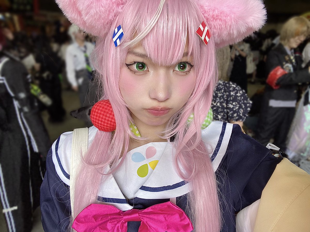 __um22v's tweet photo. にじそうさくありがとうございましたっ🐏
ヤリちゃんでしたっ！
かわいいってたくさん言ってもらえて嬉しかったですっ^ ^かっこいいもだけどね！

#にじそうさく１０ https://t.co/EFGDSO9n86