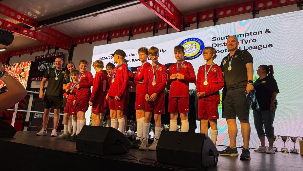 Timmsy007's tweet photo. Congratulations to our St Francis Rangers on a well deserved promotion! Thanks to the @TyroLeague for a brilliant event this morning ⚽️🏆🏆 https://t.co/DJ3ebNVsAV