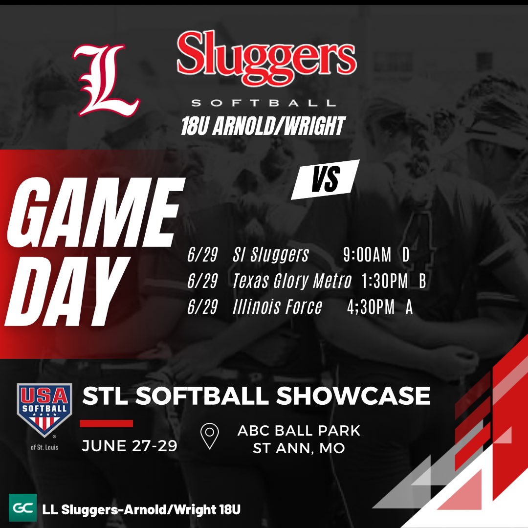 18U STL Louisville Lady Sluggers-Arnold/Wright (@sluggersarnold) on Twitter photo 