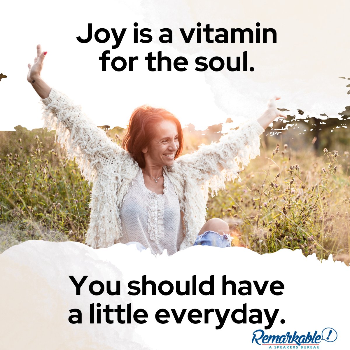 Happy Soulful Sunday! Are you getting enough Joy for your soul? #SoulfulSunday #Joy