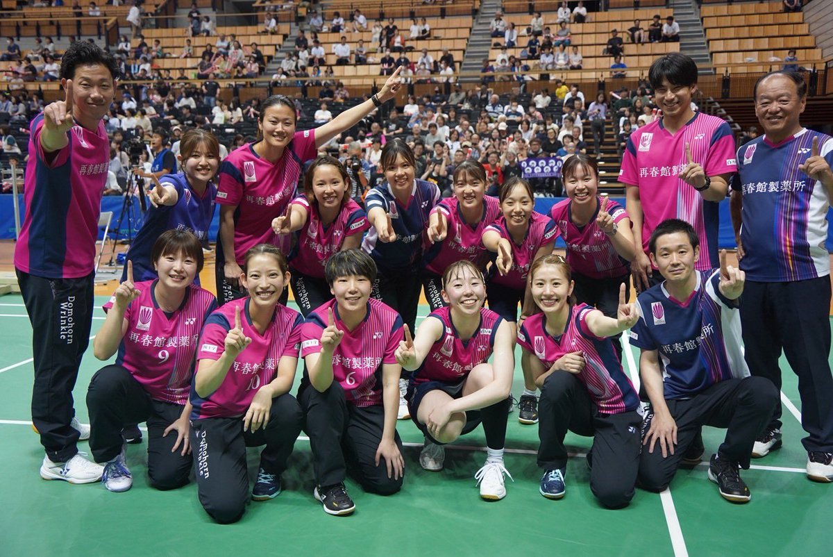 na_ksb76's tweet photo. みんな最高！おめでとう！！
沢山の応援ありがとうございました🏆❣️

#全日本実業団
#再春館製薬所 https://t.co/hW6Q4eC5yw