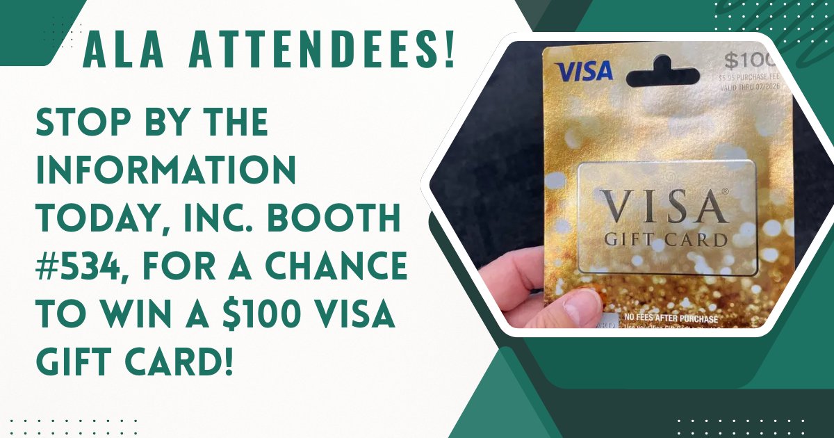 LibPubs's tweet image. Ya&apos;ll! Don&apos;t forget to enter our drawing for a $100 Visa gift card and grab some of our FREE samples! See you at Booth #534! #librarians #Philadelphia #libraryconference #ALAAC25 #JAWN ow.ly/Uh6O30sNvyN