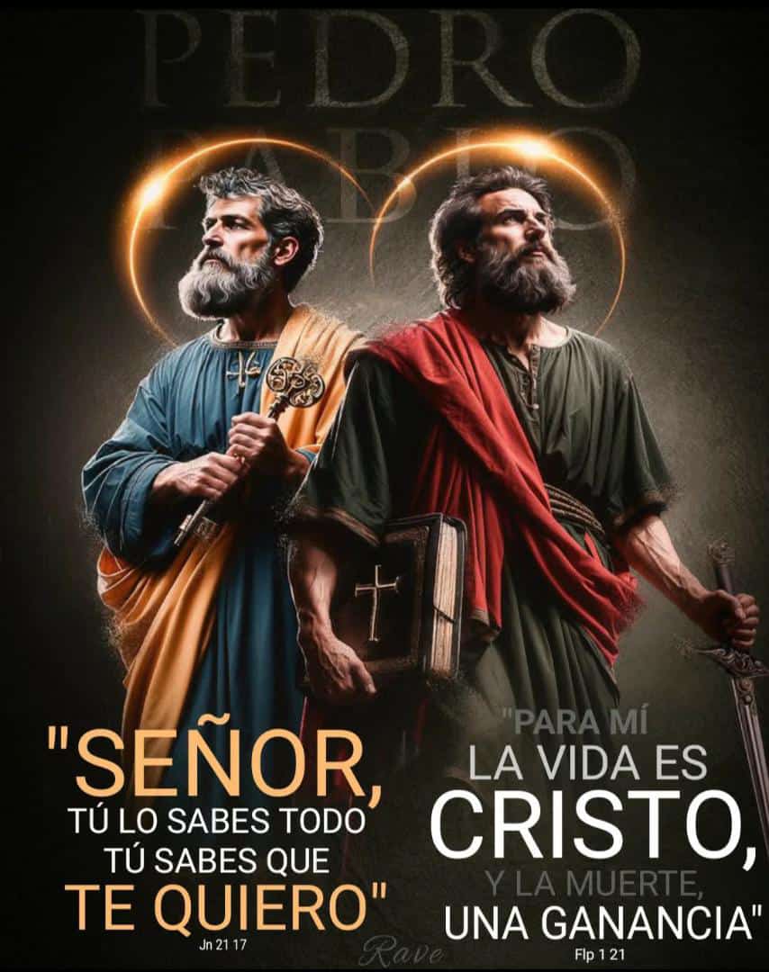 padrejorgeluis's tweet photo. Santos Pedro y Pablo, rueguen por nosotros, la Iglesia de Cristo. 🙏 https://t.co/UATDRX1wqP