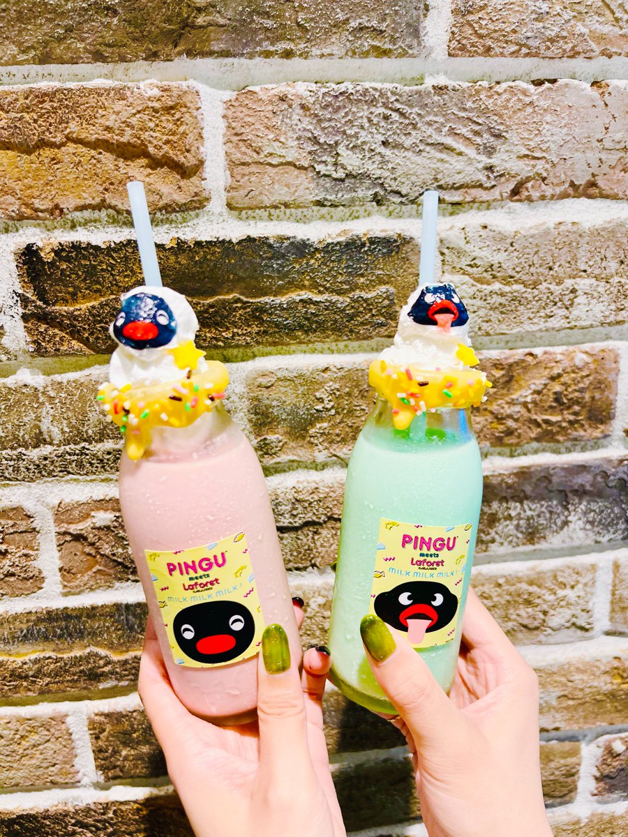 ラフォーレ原宿2F MILK MILK MILK! でコラボレーションメニュー販売中