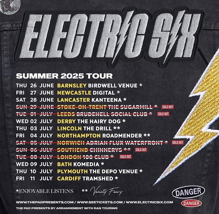 Is this thing still on? E6 in the UK NOWNOWNOWNOW ⚡️