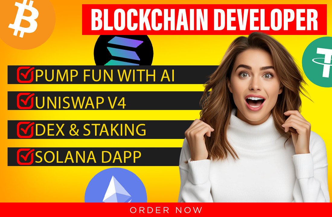 ruposhamin's tweet photo. Meet the Blockchain Developer who's ready to elevate your project! Offering cutting-edge DEX, Launchpad, Pump Fun, and Tax Token services! 
Join for order! https://t.co/YydSPLcGF6

#Blockchain #DEX #Launchpad #Crypto #PumpFun #TaxToken #Web3 #DeFi #BlockchainDeveloper #dApps https://t.co/aFgn0rQLiZ
