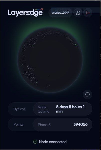 Aditya1177's tweet photo. Day #6 of flexing
📢 Another day, another batch of Node points earned!

This isn’t luck — it’s consistency 💼💻
Still running my EdgenOS node, are you?

🧠 Install edgenOS node: Chrome Web Store
🔗 Join: https://t.co/IDFuvfxgiI

@layeredge
#layeredge $EDGEN #layeredgefuture https://t.co/vTK0E10XvE