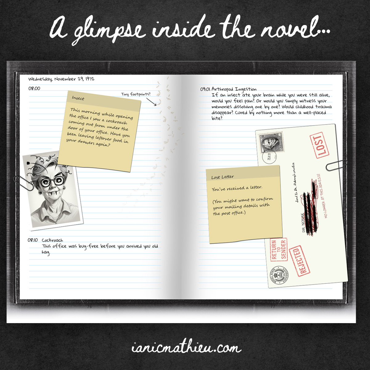 IanicWriter's tweet image. Here’s another glimpse inside the book!
#Catalyst #psychotherapist #psychologicalthriller #atypical ( Oh... are hashtags dead? )