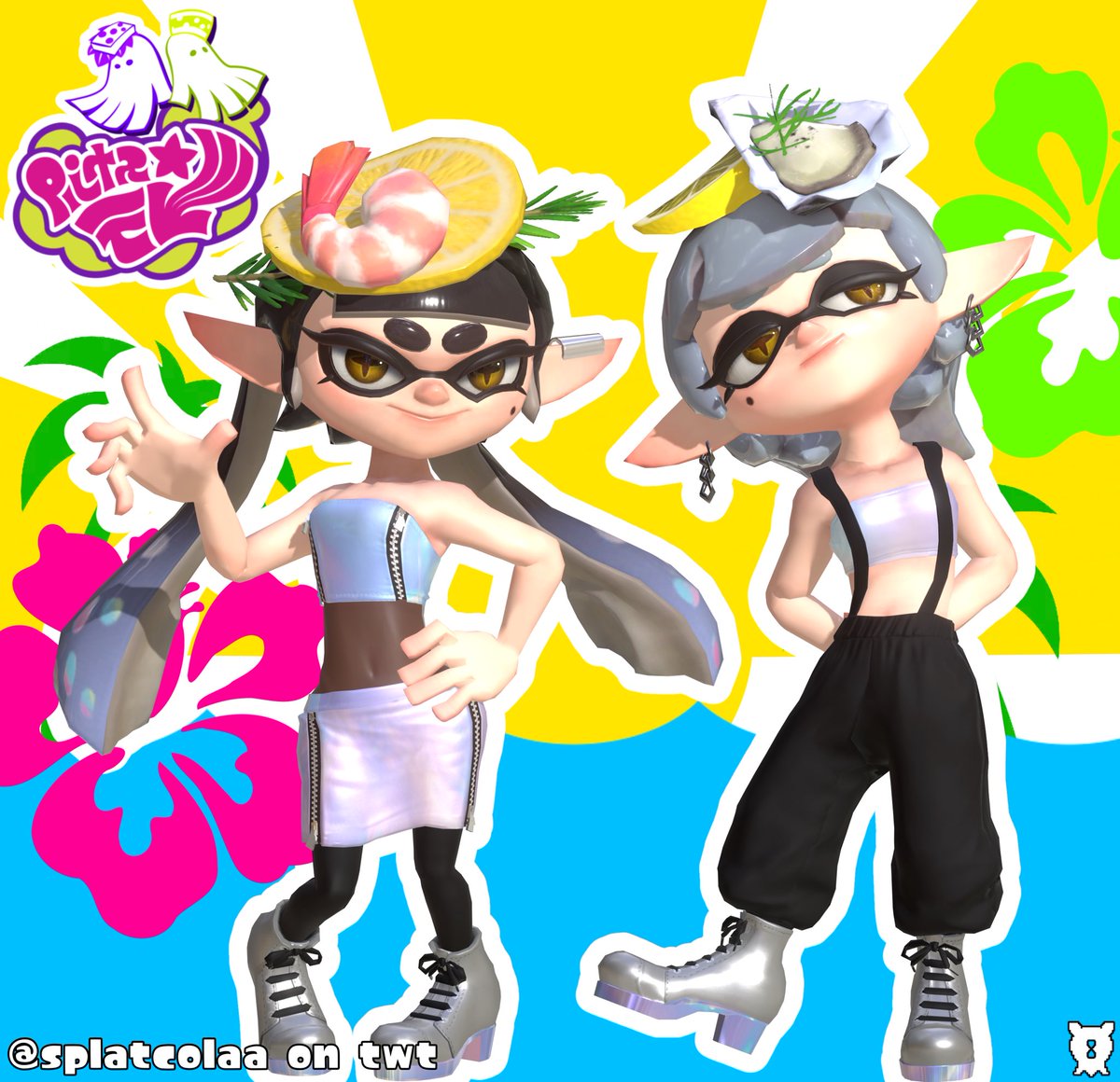 splatcolaa's tweet image. What team are you guys picking for Summernights?