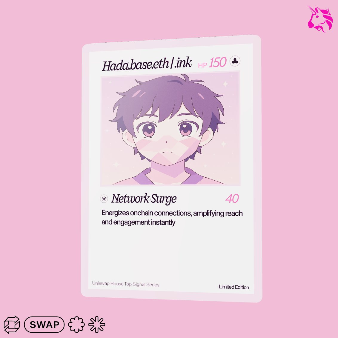 Just pulled a grail

Check out my Uniswap trading card 🦄