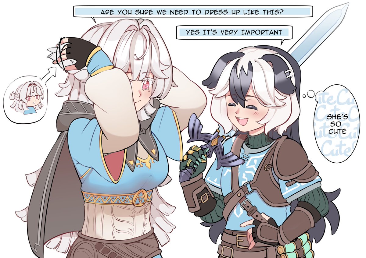 #corelia #CoreliaShipWeek2025
Day 1 RP 
Helia: Why am I a princess?
Coralie: There is no particular reason 🥰