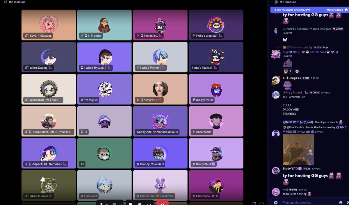 Yeeet π Mβ¨nad // COMMISSION OPEN (@niannyeet) on Twitter photo Gmonad!
Feels good to win in 3 straight quiz events
Shout out to <a href="/DaddyAbeRadio/">Daddy Abe (Radio DJ)</a> for giving me free points in the first one π€£
Thank you <a href="/felixleeSimp/">alybadbad.nad</a> <a href="/sham_ble/">Grid</a> <a href="/_ImPRIMO/">imPRIMOπ</a> <a href="/Dading2596/">Dading</a> <a href="/Lucci_Crypto/">βπ π ππ¦πππ β¦Ώ</a> <a href="/tachinotfound/">Tachiiii β¦Ώ</a> <a href="/hyuzsei/">hyuzsei β¨ π</a>
<a href="/monad_xyz/">Monad β¨</a> <a href="/Monad_APAC/">Monad APAC</a> Gmonad!
Feels good to win in 3 straight quiz events
Shout out to <a href="/DaddyAbeRadio/">Daddy Abe (Radio DJ)</a> for giving me free points in the first one π€£
Thank you <a href="/felixleeSimp/">alybadbad.nad</a> <a href="/sham_ble/">Grid</a> <a href="/_ImPRIMO/">imPRIMOπ</a> <a href="/Dading2596/">Dading</a> <a href="/Lucci_Crypto/">βπ π ππ¦πππ β¦Ώ</a> <a href="/tachinotfound/">Tachiiii β¦Ώ</a> <a href="/hyuzsei/">hyuzsei β¨ π</a>
<a href="/monad_xyz/">Monad β¨</a> <a href="/Monad_APAC/">Monad APAC</a>