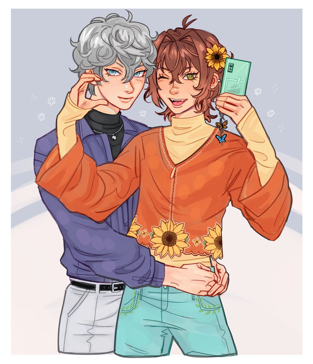 arusena is real and thriving!! i love my wife!!!!!!!!!! i don't have a better caption for this i've been giggling at my screen since i woke up #enstarsyume

cr @/mdq8et on twt 🫶🩵