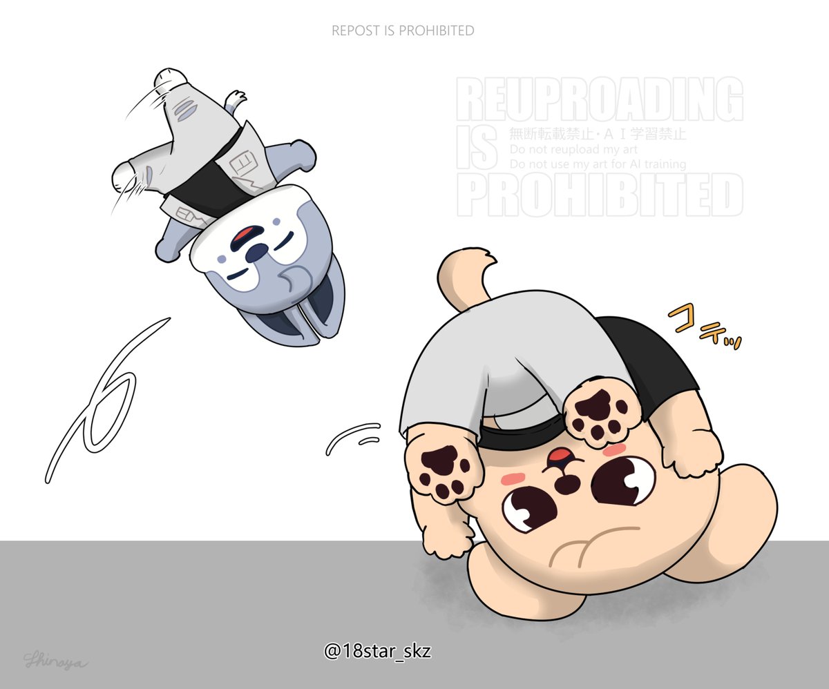 🐺🐶
#SKZOOfanart
