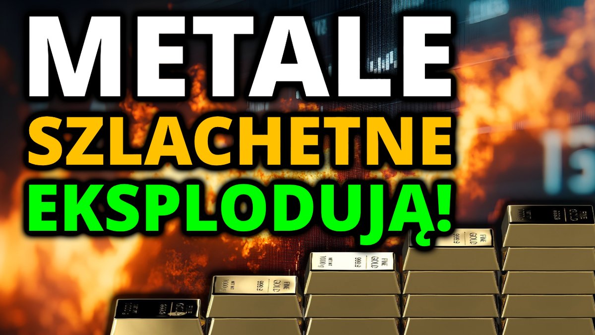 Platyna +40%? 
Srebro najdroższe od 13 lat?

🔥 Co się dzieje na rynku metali szlachetnych?!
Nowy film już na kanale 😎

💬 Który metal przyciąga Twoją uwagę i dlaczego?
🎥 youtu.be/LSWscyYcUTk
