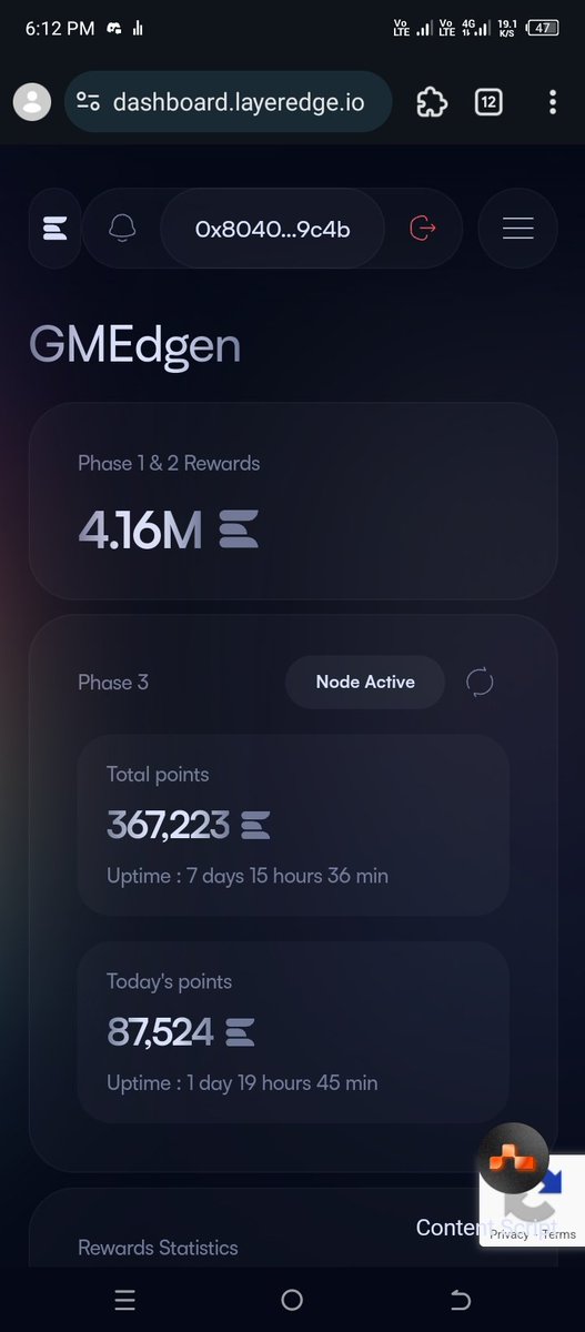 ari40fourty's tweet photo. #Day6 of flexing
💻 My EdgenOS node = silent income machine!

No tweets, no noise — just pure node  points earning.😤
Be smart. Be early. Be consistent.

 Join: https://t.co/d3dpoRZhpC
🆔 Code: 9kHQ2RxG

#layeredge $EDGEN #layeredfuture https://t.co/RXaqpSMBx5