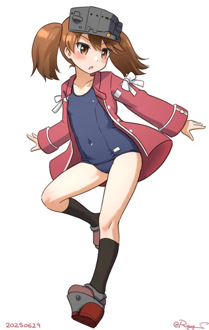 RJ #艦これ版深夜の真剣お絵描き60分一本勝負 #艦これ版真剣お絵描き60分一本勝負_20250629