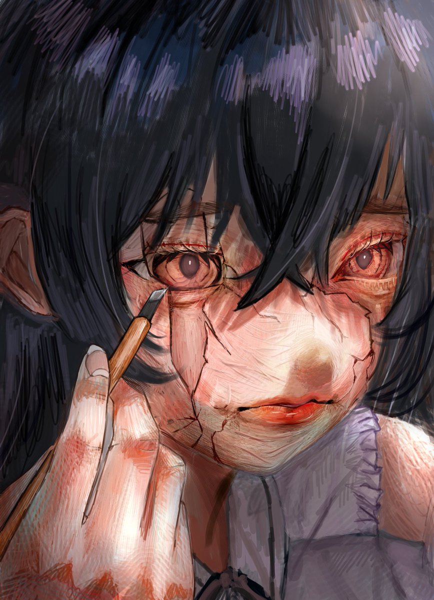 『可愛くならなくちゃ』
#イラスト
 #厚塗り
#illustration