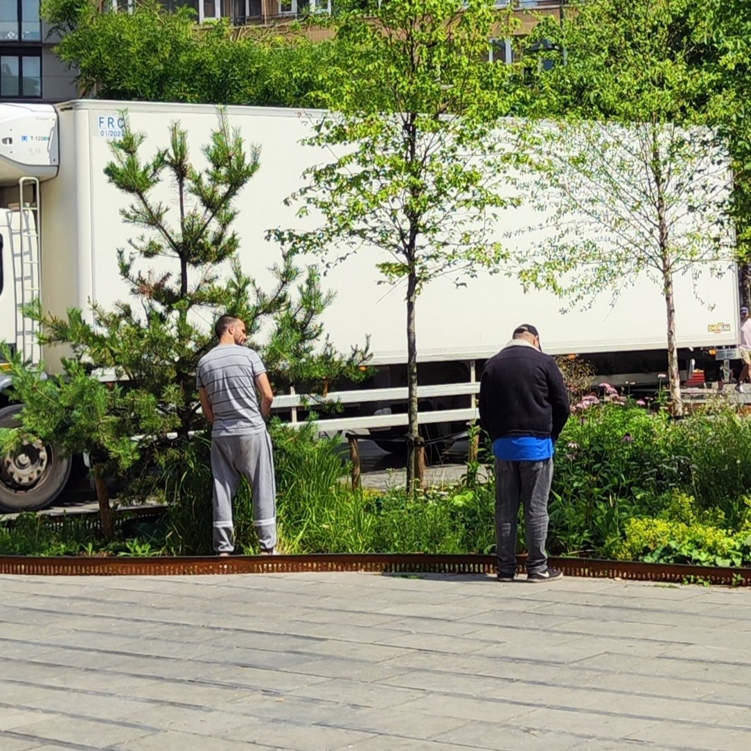 Les nouveaux espaces verts de Flagey ont un certain succès, notamment auprès de la faune locale.