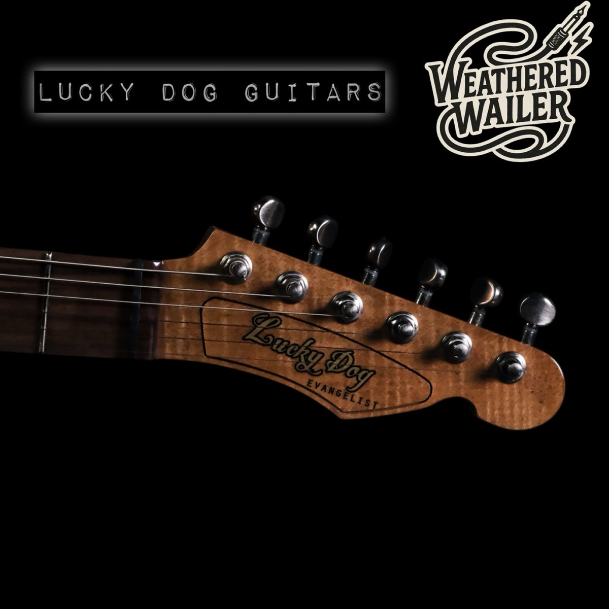 The “Weathered Wailer” **~3650 with Hardcase~**  #luckydogguitars #justsaynotoboringguitars #ifitaintaluckydog #thegospeloftone #tone #toneitup #guitartone #guitarpedalsdaily #guitarracks #guitarplayer #guitarporn #guitarart #art #artgallery #outlawcountry #outlawcountrymusic