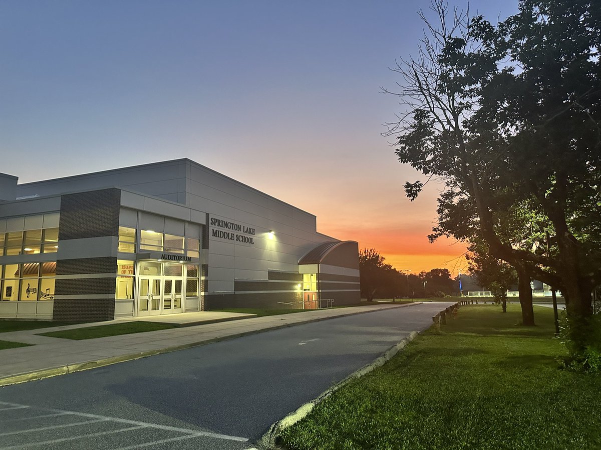 Captured a beautiful sunset over The Lake a few nights ago. The sun is also setting on my time as Principal at The Lake. Just one more day before I transition to a new role in <a href="/RoseTreeMedia/">Rose Tree Media School District</a> - Director of Human Resources. It’s been the ride of a lifetime, Spartans. THANK YOU!