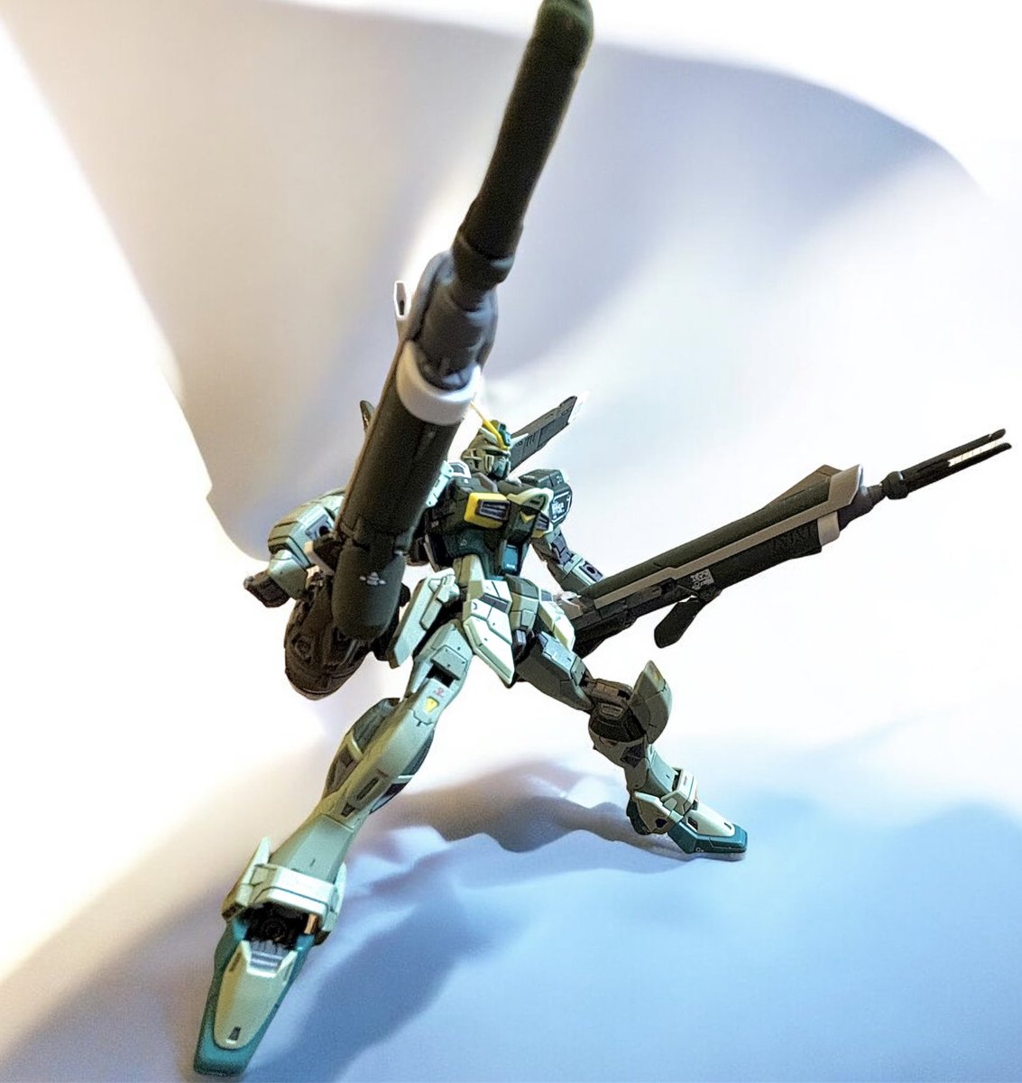 RGブラストインパルスガンダムSpec II完成😄パチ組つや消し仕上げです。
#ガンダム　#ガンプラ　#ガンプラ好きと繋がりたい　#gundam  #gunpla #ブラストインパルスガンダム　#ガンダムseed