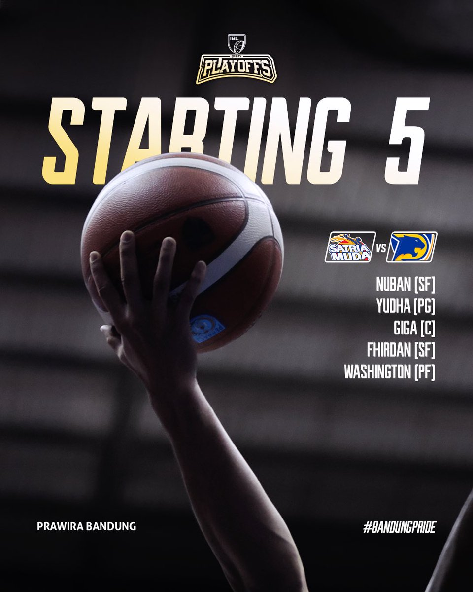 Lima pertama untuk game ketiga malam ini 🔥

#BandungPride #Mangprang