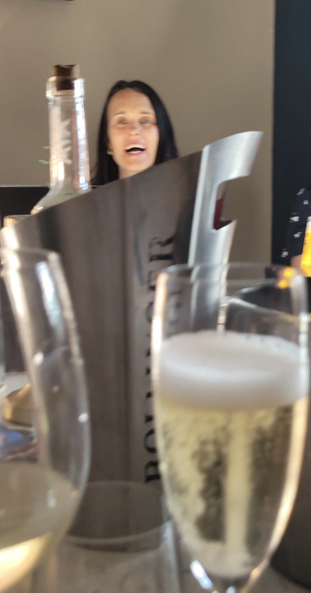 Waiter, there seems to be a woman in my champagne bucket