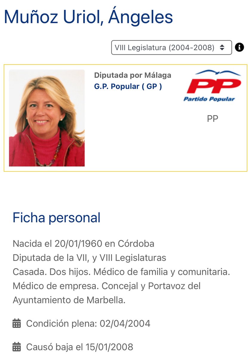 pepebernal's tweet photo. Aquí Ángeles Muñoz, alcaldesa Marbella, la de la familia del narcotráfico y blanqueo.
El viernes presentó un libro con el hijo de Tejero y luego se fue al #OrgulloLGTBI
Ella fue de las diputadas que votó en contra del matrimonio igualitario y lo llevó al Constitucional.
#MadeinPP https://t.co/uN9OoTa0FO