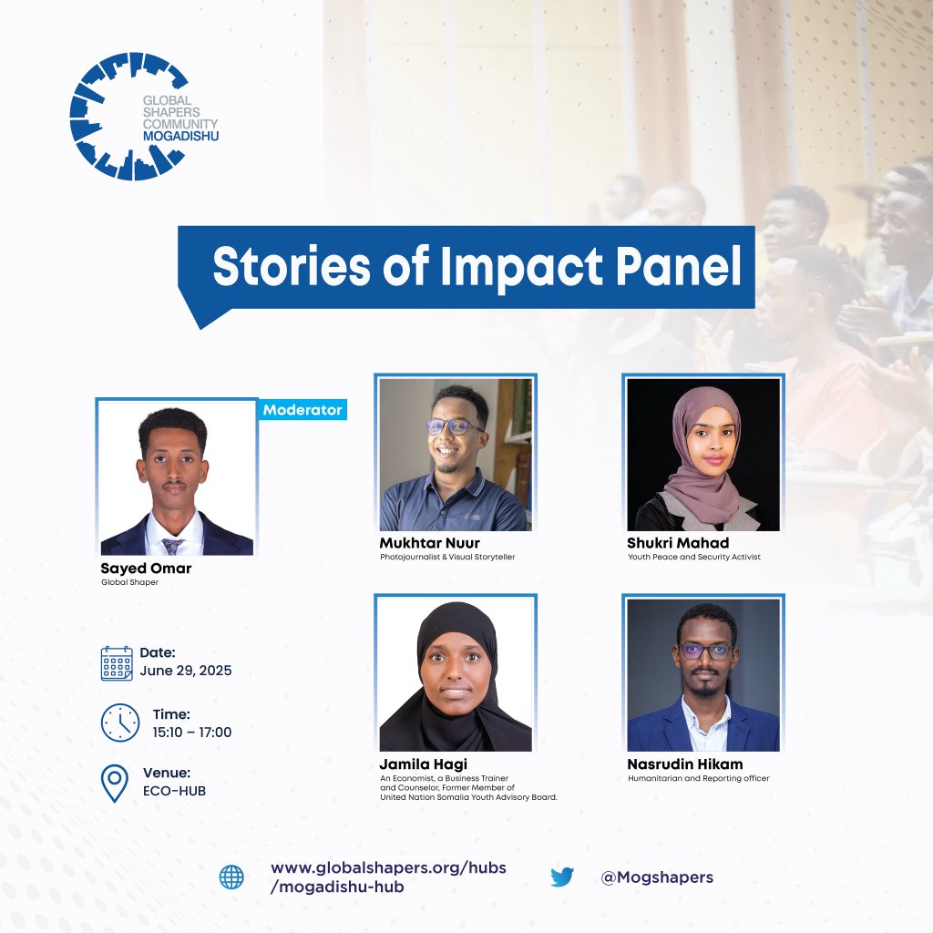 MogShapers's tweet photo. Your voice matters. Be part of this engaging conversation at @EcohubSomalia  #MogShapers https://t.co/uVLw5jGnr3