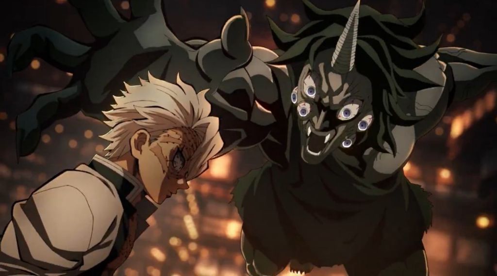 animeposts's tweet image. SANEMI'S AURA?? HE ISN'T EVEN LOOKING AT THE DEMON 🥶