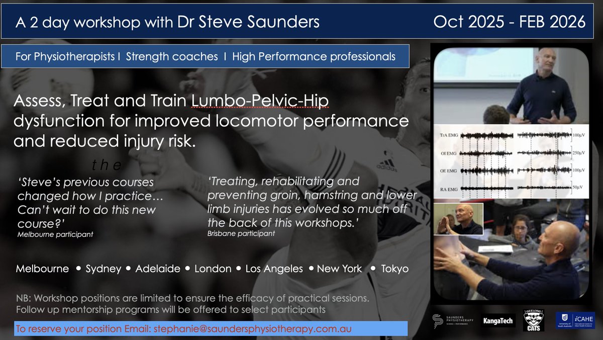 In response to requests, I am looking forward to running this series of workshops in late 2025 and early 2026. Please email Stephanie or message me directly to reserve your position as course numbers will be strictly limited.