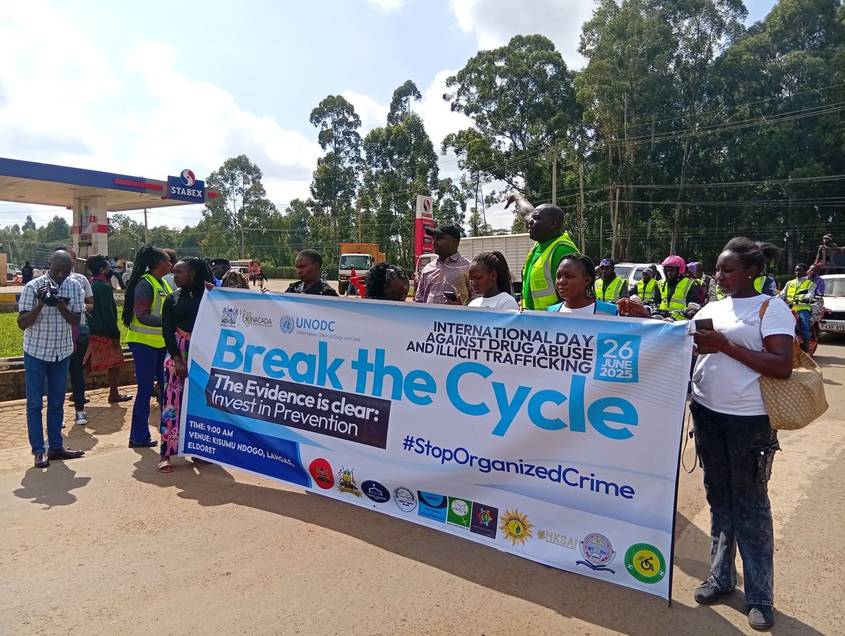 UMTAD was represented during the celebration of International Day Against Drug Abuse (IDADA) in Kisumu ndogo Langas Uasin Gishu County.
#Breaking the cycle
