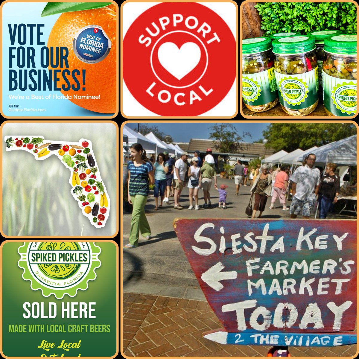 ChefChipEnglish's tweet image. Siesta Key Farmers Market till 1pm today. 
Vendors, ceviche, tacos, fresh produce, &amp;amp; locally produced goods. 
🎪🎪🎪🎪🎪🎪🎪🎪🎪🎪🎪🎪🎪🎪🎪

Live music @ 10am. 
🎶🎵🎶🎵🎶🎵🎶🎵🎶🎵🎶🎵

Fun starts at 9am. 
Be there or be 🔲. 
#pickles #craftbeer #FloridaBrewersGuild #Florida