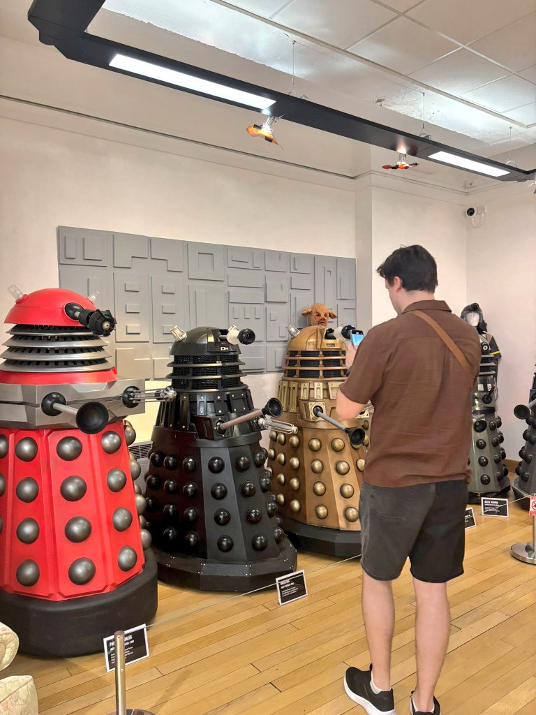 gbsheard's tweet image. I went to the "Adventure in Time and Space" exhibition in Peterborough Museum today! 🌌

Must recommend for any Doctor Who fans in the UK 🔥
(video soon)