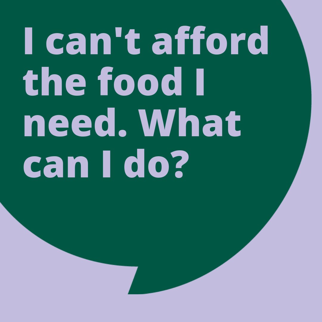 CitizensAdvice (@citizensadvice) on Twitter photo You can ask your nearest Citizens Advice to refer you to a food bank. They'll usually make an appointment for you to discuss your situation with an adviser first.
Our advice can help ⤵️
citizensadvice.org.uk/debt-and-money… You can ask your nearest Citizens Advice to refer you to a food bank. They'll usually make an appointment for you to discuss your situation with an adviser first.
Our advice can help ⤵️
citizensadvice.org.uk/debt-and-money…
