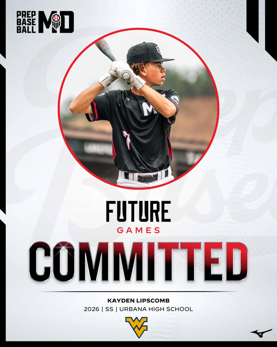 Prep Baseball Maryland (@prepbaseballmd) on Twitter photo 🚨#PBFG24 Commitment Alert 🚨
The 8th member of Team Maryland is off the board.
‘26 SS Kayden Lipscomb has announced his commitment to West Virginia.
See the #HailWV commit's full profile ⬇️
loom.ly/AlMKcMY
<a href="/prepbaseball/">Prep Baseball</a> || <a href="/JNaill8/">Jamie Naill Jr</a> || <a href="/LedgerPBR/">Cole Ledger</a> 🚨#PBFG24 Commitment Alert 🚨
The 8th member of Team Maryland is off the board.
‘26 SS Kayden Lipscomb has announced his commitment to West Virginia.
See the #HailWV commit's full profile ⬇️
loom.ly/AlMKcMY
<a href="/prepbaseball/">Prep Baseball</a> || <a href="/JNaill8/">Jamie Naill Jr</a> || <a href="/LedgerPBR/">Cole Ledger</a>