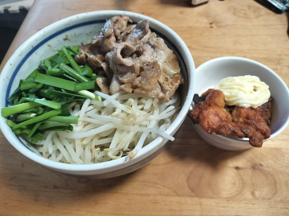 今日の朝ぐらいからうつ症状が酷くて飯も食えてなかったから今更飯😵
麺茹で始めたとこでスープが無いことに気付いて悩んだ結果味噌と削り節で即席味噌まぜそばにした😅
味は適当な割に美味しかった🤤
明日の仕事が嫌過ぎて唐揚げ屋開こうか妄想しちゃうけど行動しないと何も変わらないのよな😭